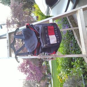 Tommy Hilfiger canvas knapsack